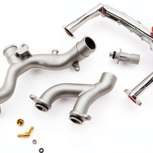 GELUOXI Metal Coolant Pipe Kit for Jaguar XE XF-0