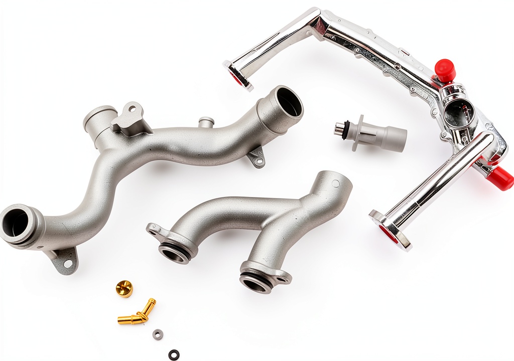 Installing GELUOXI coolant pipe kit on a Jaguar engine bay