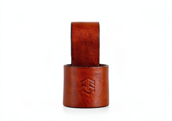 Handmade Leather Axe Holster AncientSmithy Crazy Horse Belt Loop-0