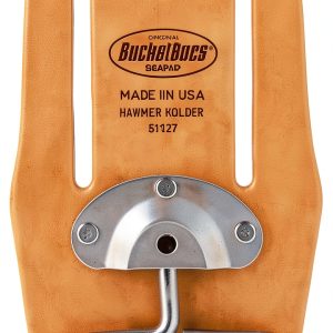 Bucket Boss Swinging Hammer Holder Tan Leather Pouch Model 55127-0