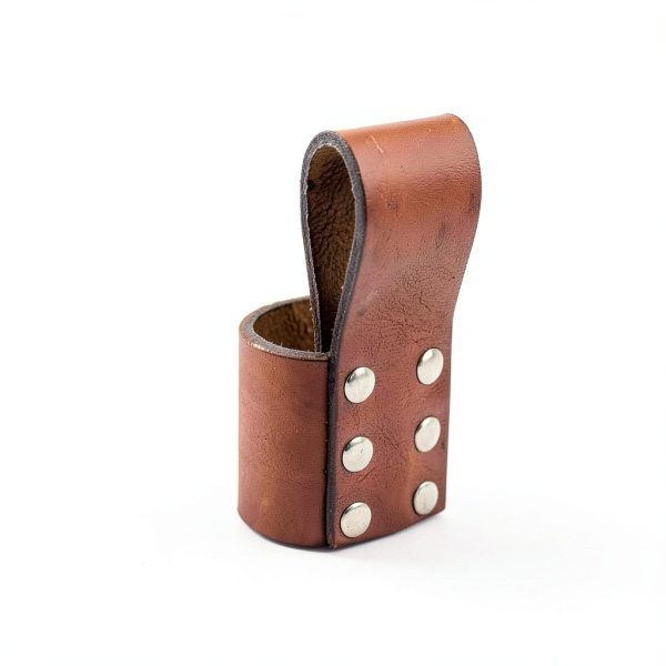 Handmade Leather Axe Holster AncientSmithy Crazy Horse Belt Loop-7