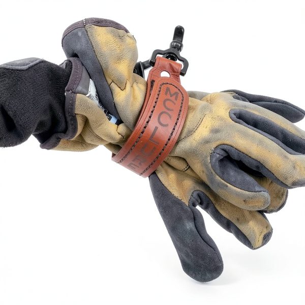 Personalized Leather Firefighter Glove Strap Holder RC Hammer Holster-5