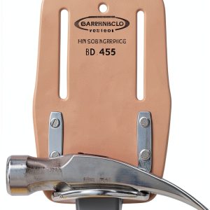 Steel hammer holder McGuire-Nicholas 439 leather holster-0