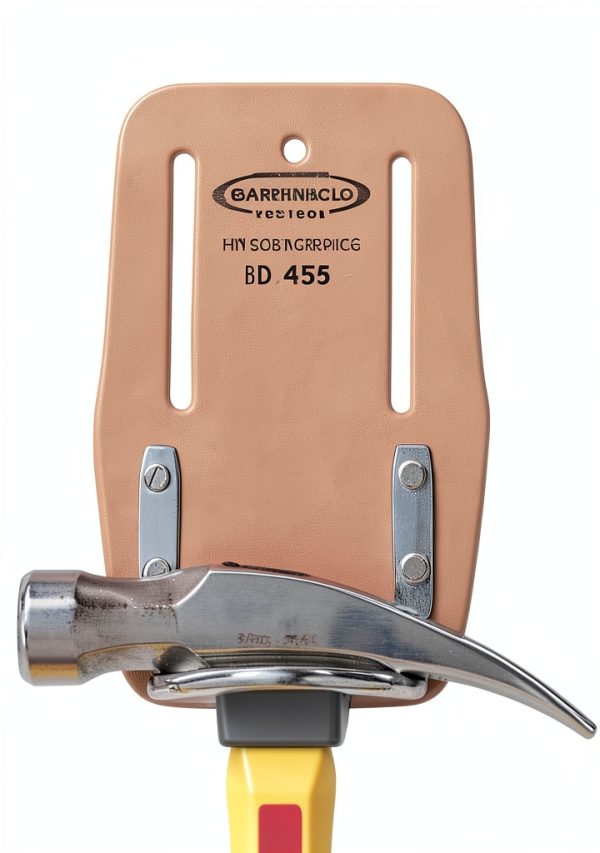 Steel hammer holder McGuire-Nicholas 439 leather holster-0