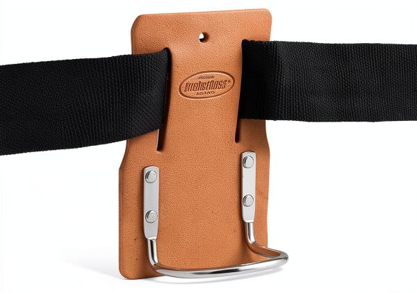 Bucket Boss Leather Hammer Holder Original Series 55128 Brown-7