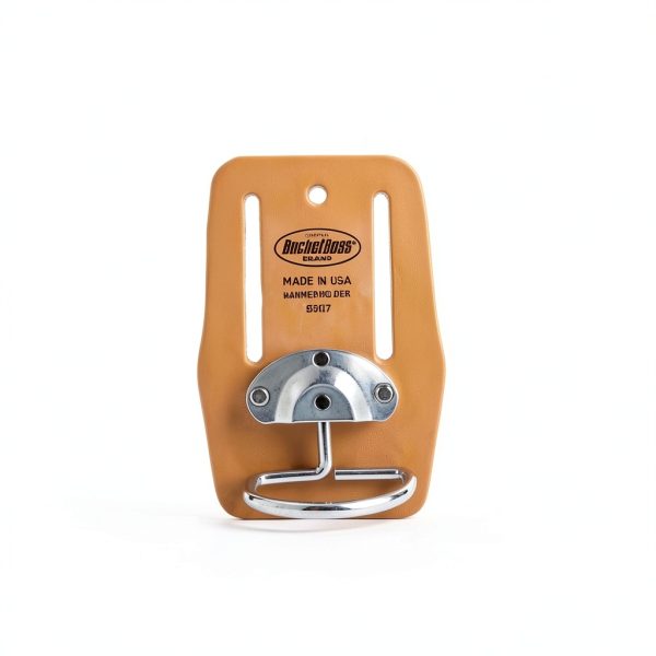 Bucket Boss Swinging Hammer Holder Tan Leather Pouch Model 55127-1