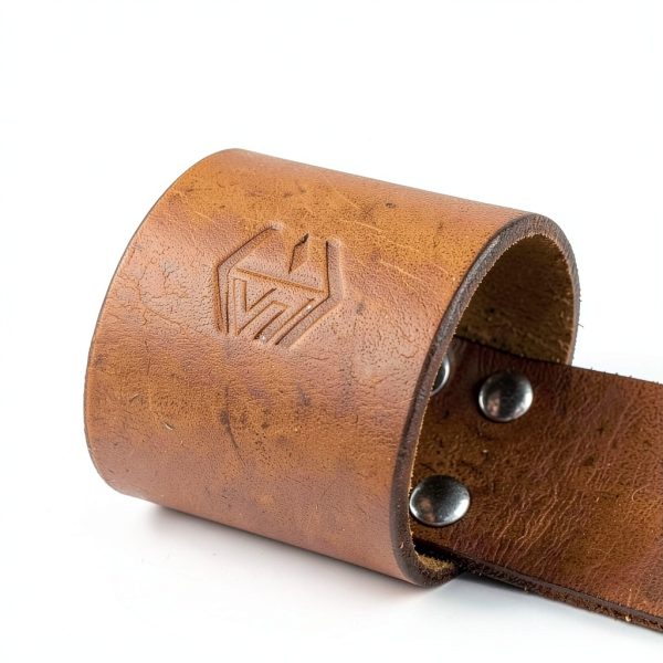 Handmade Leather Axe Holster AncientSmithy Crazy Horse Belt Loop-4