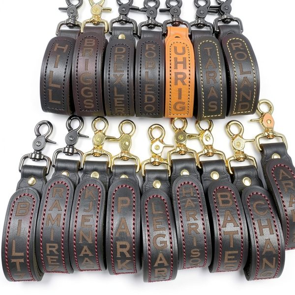 Personalized Leather Firefighter Glove Strap Holder RC Hammer Holster-3