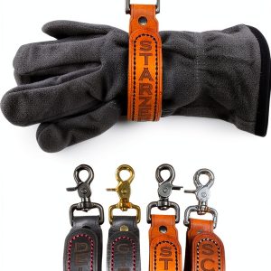 Personalized Leather Firefighter Glove Strap Holder RC Hammer Holster-0