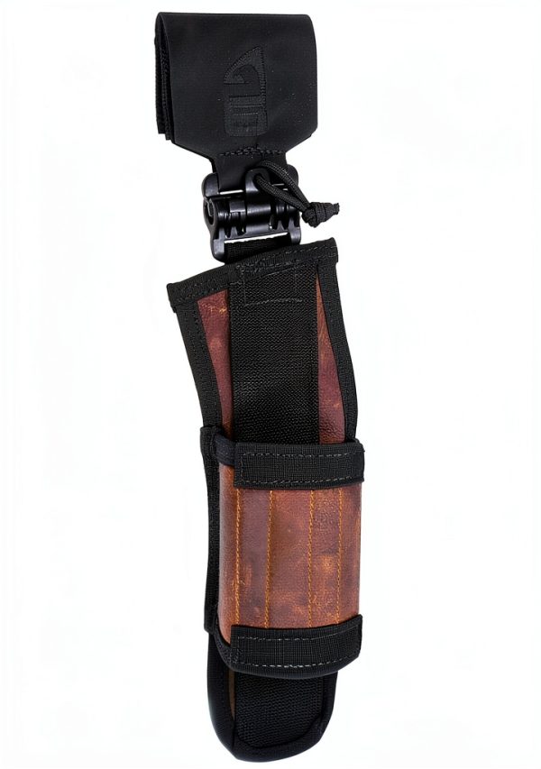 Atlas 46 Leather Hammer Hold for Quick Draw with Tubes, Right-Hand Holster, Heavy Duty - Berry Compliant - Made in The USA-0