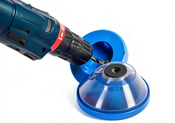 Electric Hammer Dust Cover, Drill Dust Collector 2Pcs Plastic Hammer Cover Electric Drilling Dustproof Device for Electric Hammer Impact Drill-4