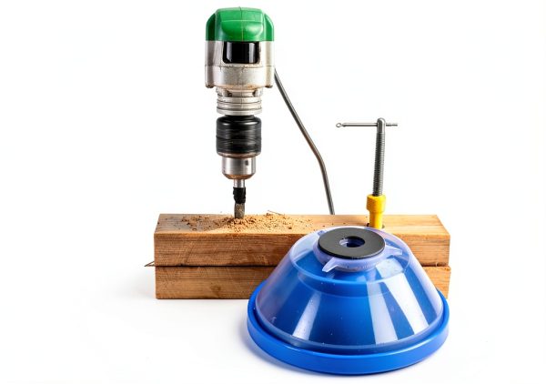 Electric Hammer Dust Cover, Drill Dust Collector 2Pcs Plastic Hammer Cover Electric Drilling Dustproof Device for Electric Hammer Impact Drill-3