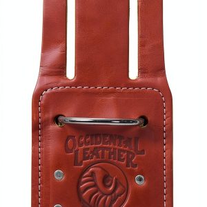 Hammer Holder Occidental Leather OxyRed Premium Leather Holster Black-0