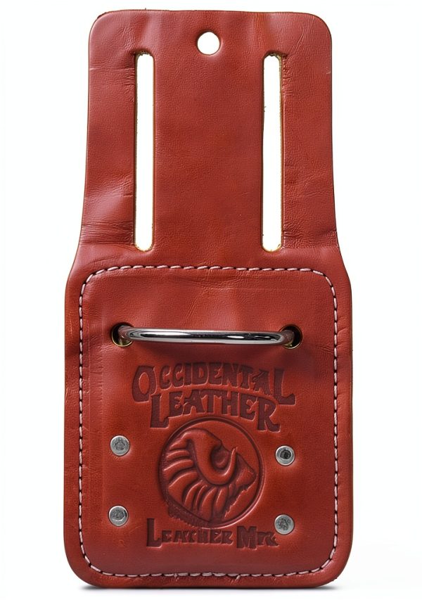 Hammer Holder Occidental Leather OxyRed Premium Leather Holster Black-0