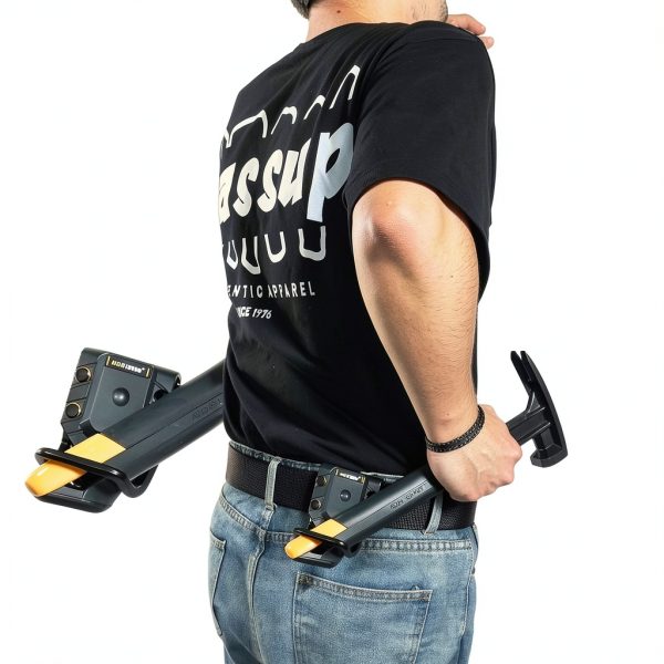 Hammer Holder by MELOTOUGH Black Iron Rivet Reinforced ABS Belt Loop-6